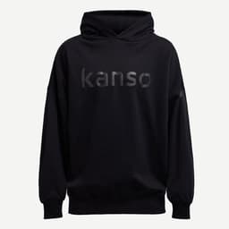 Kanso Unisex Hoodie Oversized – Organic H1 - Black — фото 2
