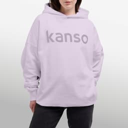 Kanso Unisex Hoodie Oversized – Organic H1 - Dusty Purple — фото 3