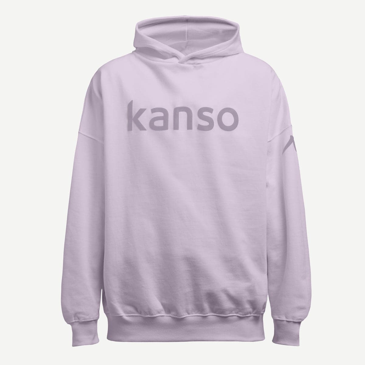Kanso Unisex Hoodie Oversized – Organic H1 - Dusty Purple