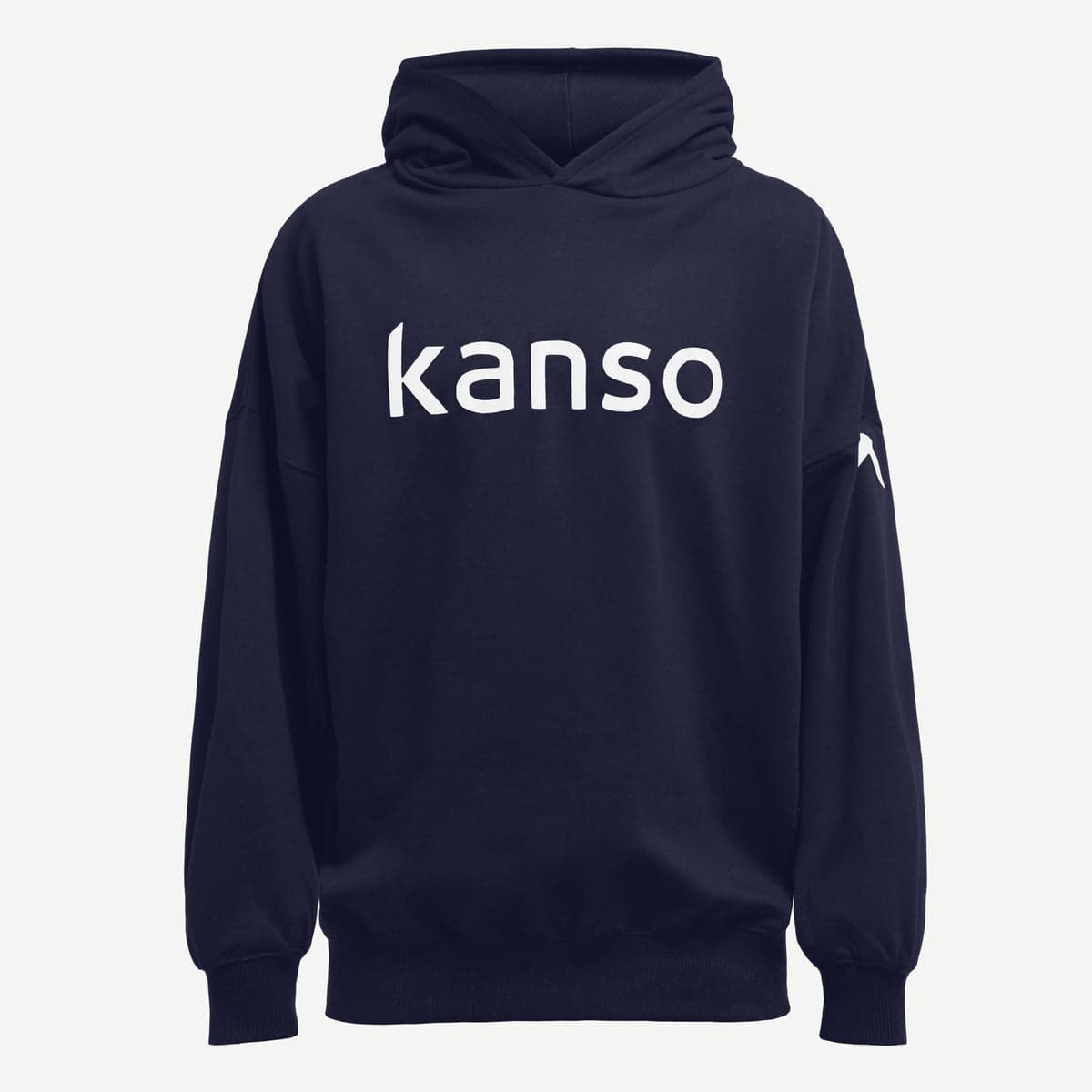 Kanso Unisex Hoodie Oversized – Organic H1 - Navy