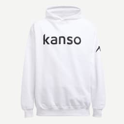 Kanso Unisex Hoodie Oversized – Organic H1 - White — фото 2