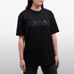 Kanso Unisex Tee Oversized – Organic T1 - Black — фото 4