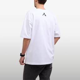 Kanso Unisex Tee Oversized – Organic T1 - White — фото 3